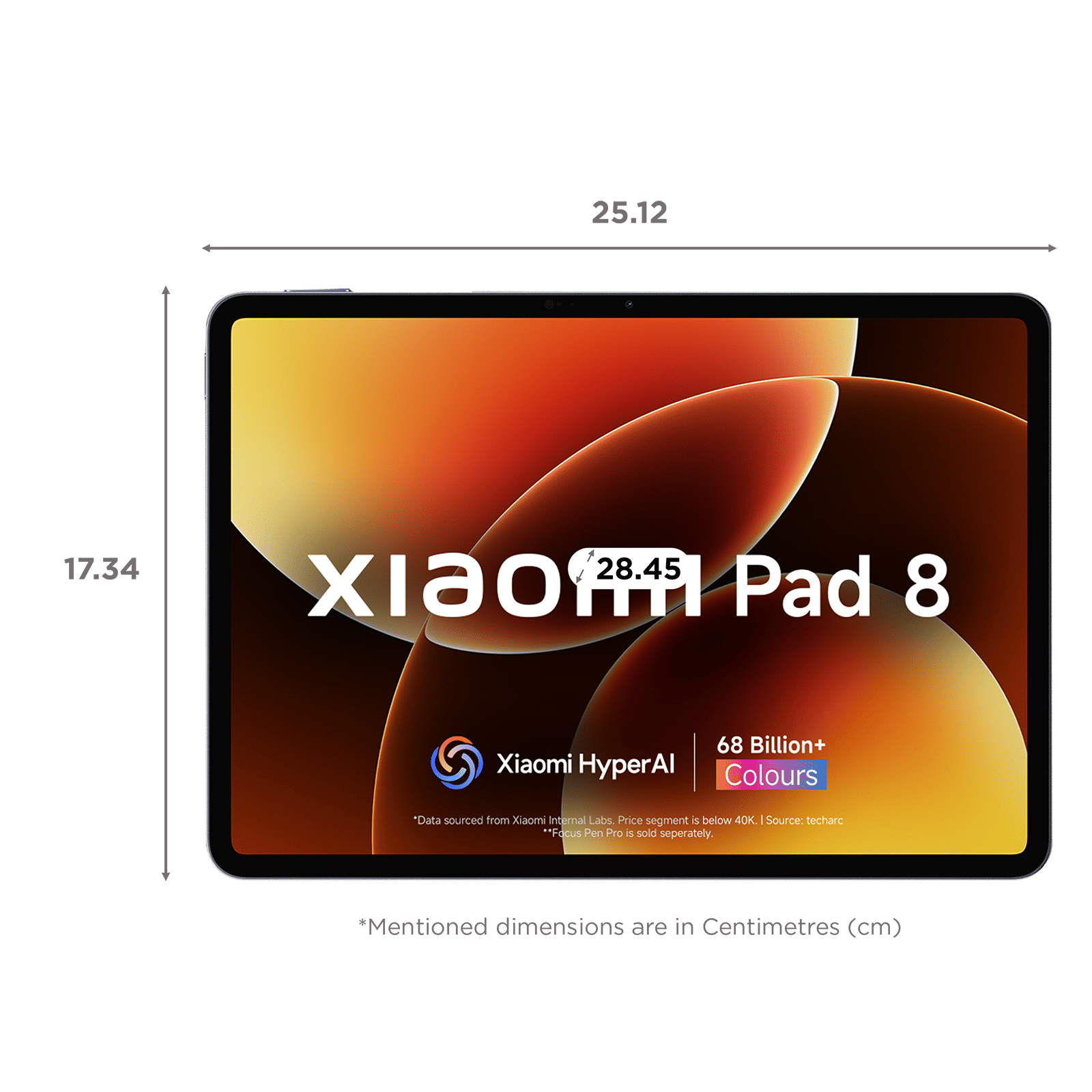 Buy Xiaomi Pad 8 Wi-Fi Android Tablet with Xiaomi Focus Pen Pro